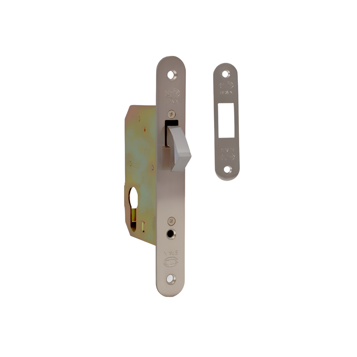 MORTISE LOCK 501-40 SATIN NICKEL