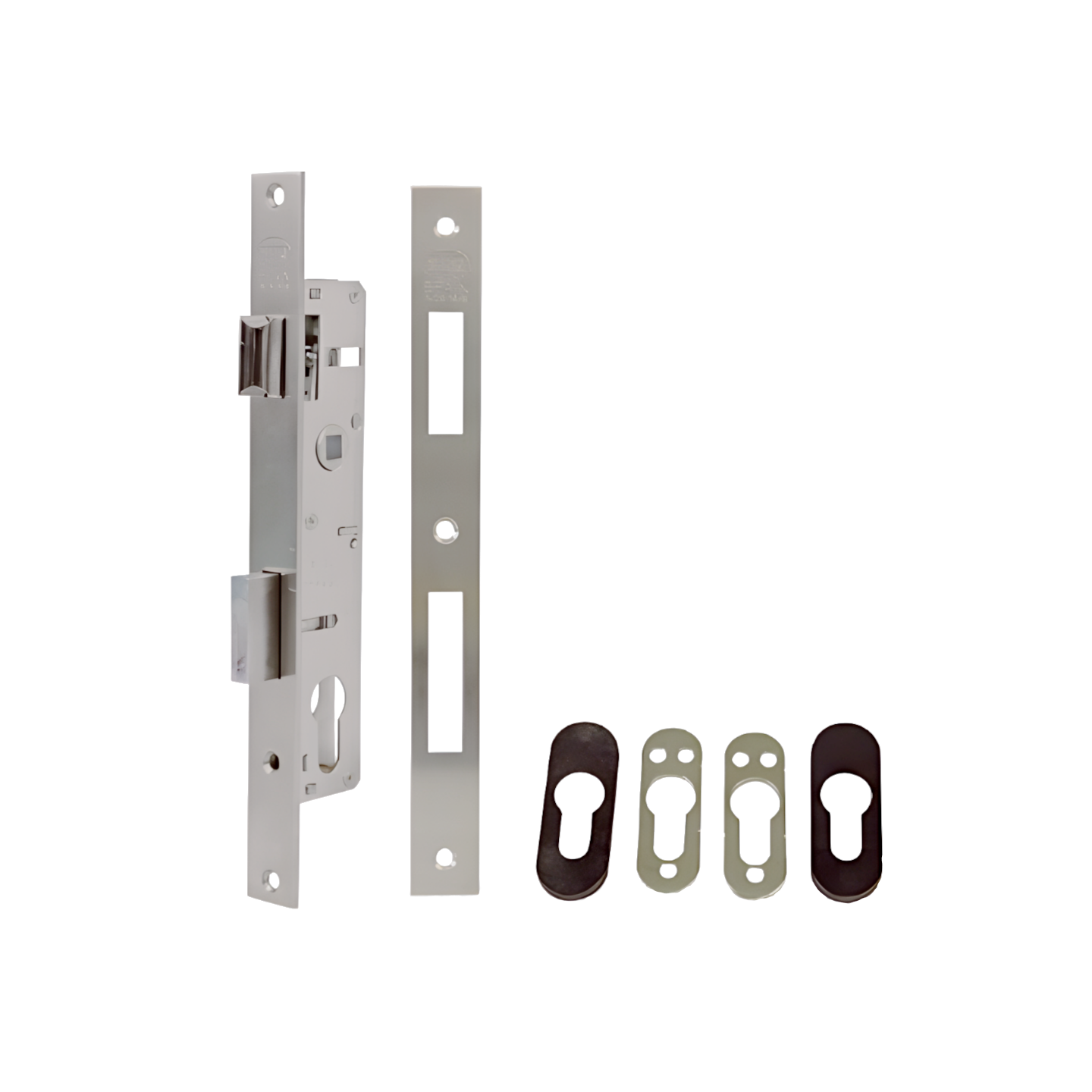 METALLIC DOOR LOCK 720E-22 ST. STEEL